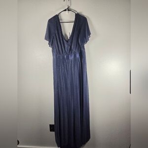 Ever Pretty Elegant Navy Maxi Dress